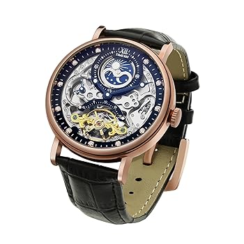 フルスケルトン　ローズゴールド　自動巻時計　新品 premium-pony_wkz-07
